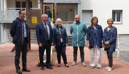 À Cournon-d’Auvergne, un nouveau look et une meilleure performance énergétique pour la résidence Le Foirail.